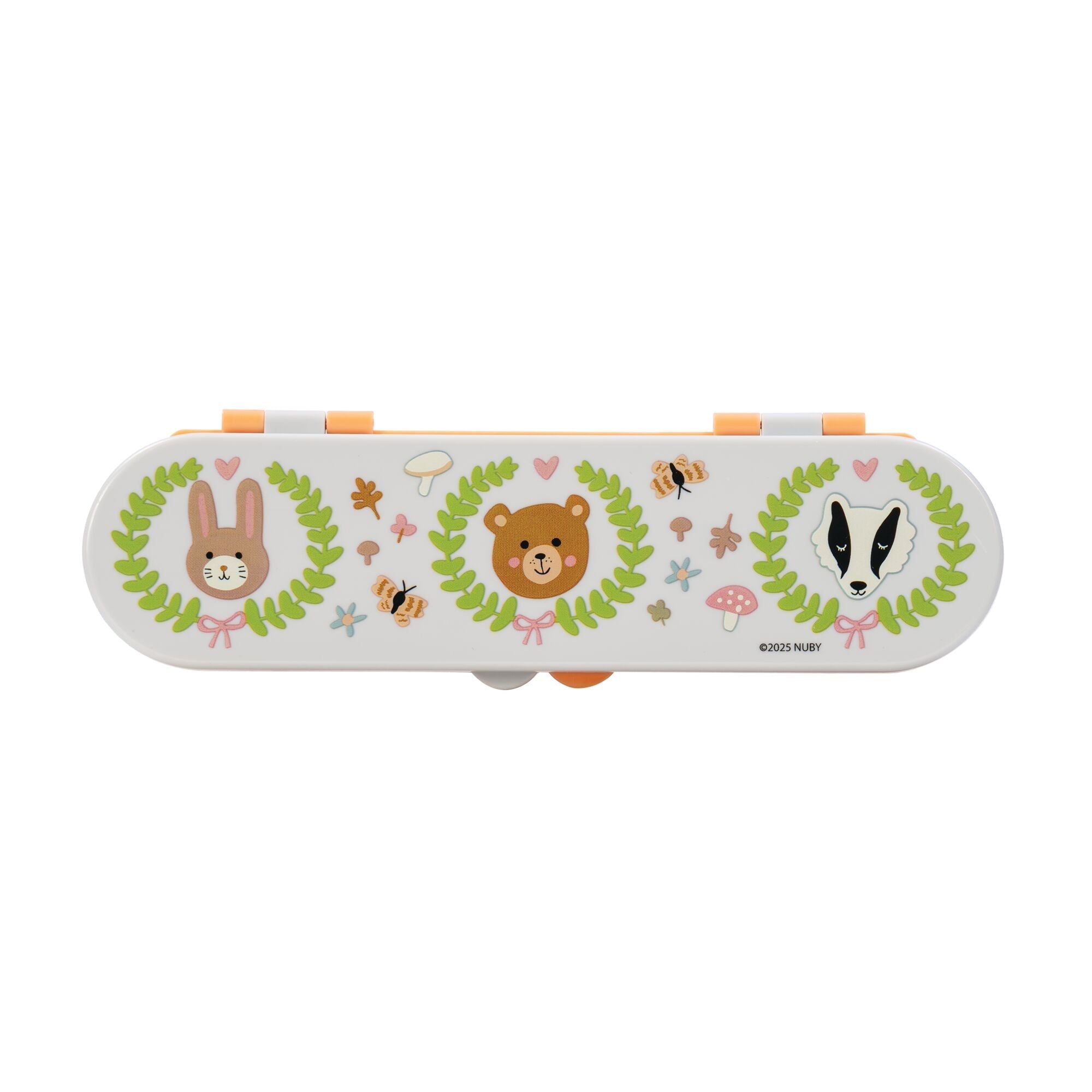 Stainless Steel Toddler Utensil Set | Forest Animals